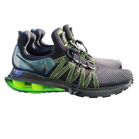 Nike Shox Running Shoes Sneaker Gravity Black Gorge Green AR1999-003 Mens Size 8 main image 6